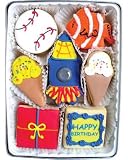 Beautiful Cookies Organic Boy Birthday Organic Cookies Cookies, 28 Cookies