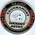Suckout Artist Tournament Poker Weight