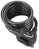 ABUS Fahrradschloss Millennio 895/185 KF, schwarz, 185 cm