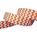 30 Yards (6 X 5yds) 7/8 Inch 6 Colors Rainbow Chevron Printed White Grosgrain Ribbon Hairbow Craft Supplies