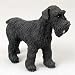   - Schnauzer, Black, Uncropped Original Dog Figurine (4in-5in)