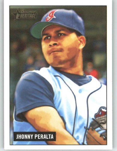 2005 Bowman Heritage #114 Jhonny Peralta - Cleveland Indians (Baseball Cards)
