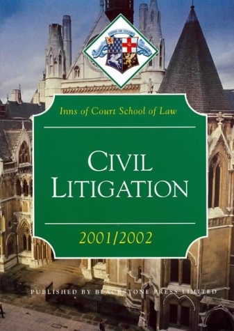 Civil Litigation (Inns of Court Bar Manuals)