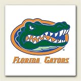 Tile Trivet 919 ~University of Florida Gators~ 6 inch x 6 inch