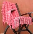100% Alpaca wool throw, 'Juicy Pink' 100% Alpaca wool throw, 'Juicy Pink'