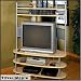 Apollo Entertainment Center In Silver/Maple Finish By Studio RTA