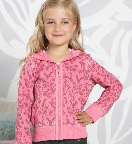 Pure Cotton Star Print Hooded Top