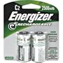 Energizer e2 Rechargeable, Size C, 2-Count (Pack of 3)