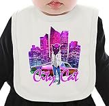 City Cat 2 ネクタイを有する有機ビブ Medium