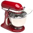 KitchenAid KSM150PSER Artisan Series 5-Quart Mixer, Empire Red