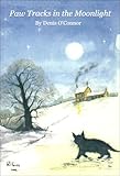 Paw tracks in the moonlight