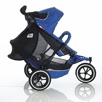 Protect-a-Bub Tandem Back Seat Sunshade - Black