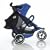 Protect-a-Bub Tandem Back Seat Sunshade - Black