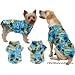 Casual Canine Aloha Camp Hawaii Beach & Palm Trees Hawaiian Dog Shirt Medium
