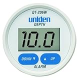 Uniden QT-206W Digital Depth Finder Thru-Hull Transducer