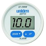 Uniden QT-206W Digital Depth Finder Thru-Hull Transducer (White)