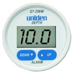 (Click to see discounted price) Uniden QT-206W Digital Depth Finder Thru-Hull Transducer (White) $169.00