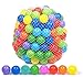 Playz 50 Soft Plastic Mini Play Balls w/ 8 Vibrant Colors - Crush Proof, No Sharp Edges, Certified Non Toxic, Phthalate & BPA Free - Use in Baby Toddler Ball Pit, Play Tents & Tunnels Indoor & Outdoor