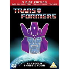 Transformers Season 3 & 4 - Re-Release [DVD] [1984]