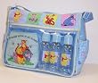 Disney Pooh Baby Large Diaper Bag +3 Bottles 9 Fl Oz Disney Pooh Baby Large Diaper Bag +3 Bottles 9 Fl Oz