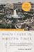 Books : When I Lived in Modern Times