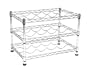 Seville Classics SHE05110 12-Bottle Chrome Wine Rack