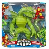 51MRJIRpZfL. SL160  Marvel Superhero Squad Mega Series 3 > Fin Fang Foom & Iron Man Action Figure 2 Pack