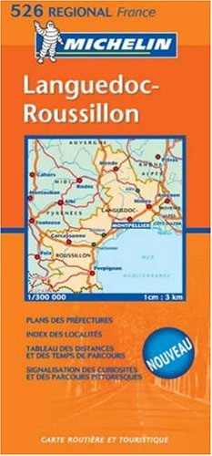 Michelin Languedoc-Roussillon, France (Michelin Maps)