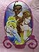 Disney Princess Girl's Rain Slicker - Sizes Small 2/3, Medium 4/5 and Large 6/7