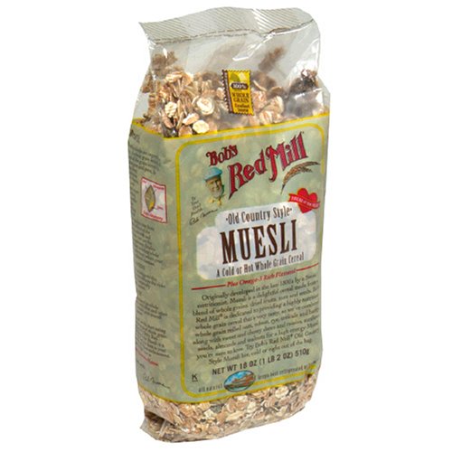 Bob's Red Mill Old Country Style Cereal Muesli, 18-Ounce Packages (Pack of 4)