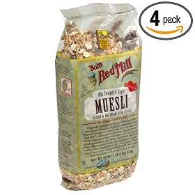 Bob's Red Mill Old Country Style Muesli, 18-Ounce Bags (Pack of 4)