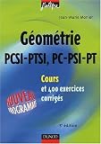 Cours de math�matiques - G�om�trie PCSI-PC, PTSI-PT - Cours et exercices corrig�s - MPSI, PCSI, PTSI et MP, PSI , PC, PT