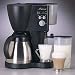 Capresso 471.01 CoffeeTEC Digital 10-cup Coffeemaker with Stainless-Steel Vacuum Carafe and FrothXpress, Black