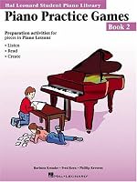 Piano Practice Games Book 2: Hal Leonard Student Piano Library