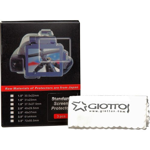 Best Price Giottos SP2525 2.5-Inch Standard LCD Screen Protectors