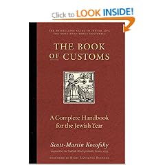 The Book Of Customs: A Complete Handbook for the Jewish Year