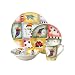 Pfaltzgraff Holiday Magic 16-Piece Dinnerware Set.  Service For Four