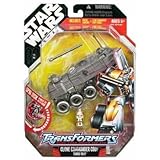 Star Wars Transformers Commander Cody Turbo Tank