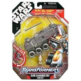 Star Wars Transformers Clone Commander Cody / Turbo Tank