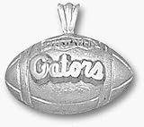 Florida Gators Gators Football Pendant - Sterling Silver Jewelry