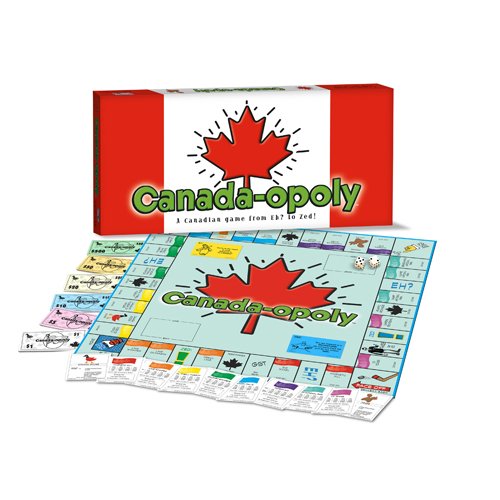 CANADA IN-A-BOX Monopoly Style Board Game