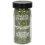 Morton & Bassett Italian Parsley, .4-Ounce Jars (Pack of 3)