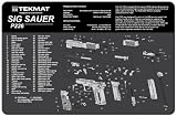 Sig Sauer P226 Gun Cleaning - Armorers Bench Mat