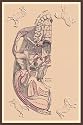 Art Poster, Study of the Skull - 18.75 x 27.5