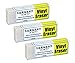 Sargent Art 36-0010 Plastic Set Vinyl Erasers (3 Pack)