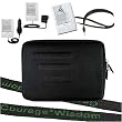5 in 1 Bundle for Amazon Kindle 2 Includes: Cube Series Black Hardshel Carrying Case, Car Charger, Travel Charger, Courage*Wisdom Neck Strap, and Screen Guard!!!(not for kindle 1)