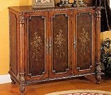 Floral Painted Classical Console Cabinet