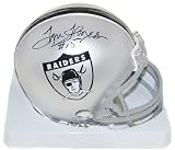 Tom Flores Autographed Oakland Raiders Throwback Mini Helmet