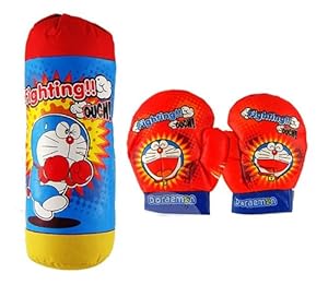 The boxing glove - Doraemon Kids toy to exercise children will have fun with the sport of boxing,