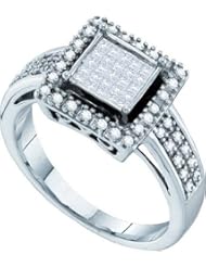 0.33CTW DIAMOND INVISIBLE RING